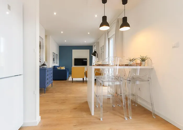 Apartament The Anjos Cozy 1-bed Retreat *